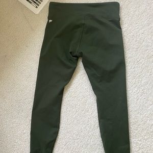 Fabletics Crop Olive Leggings